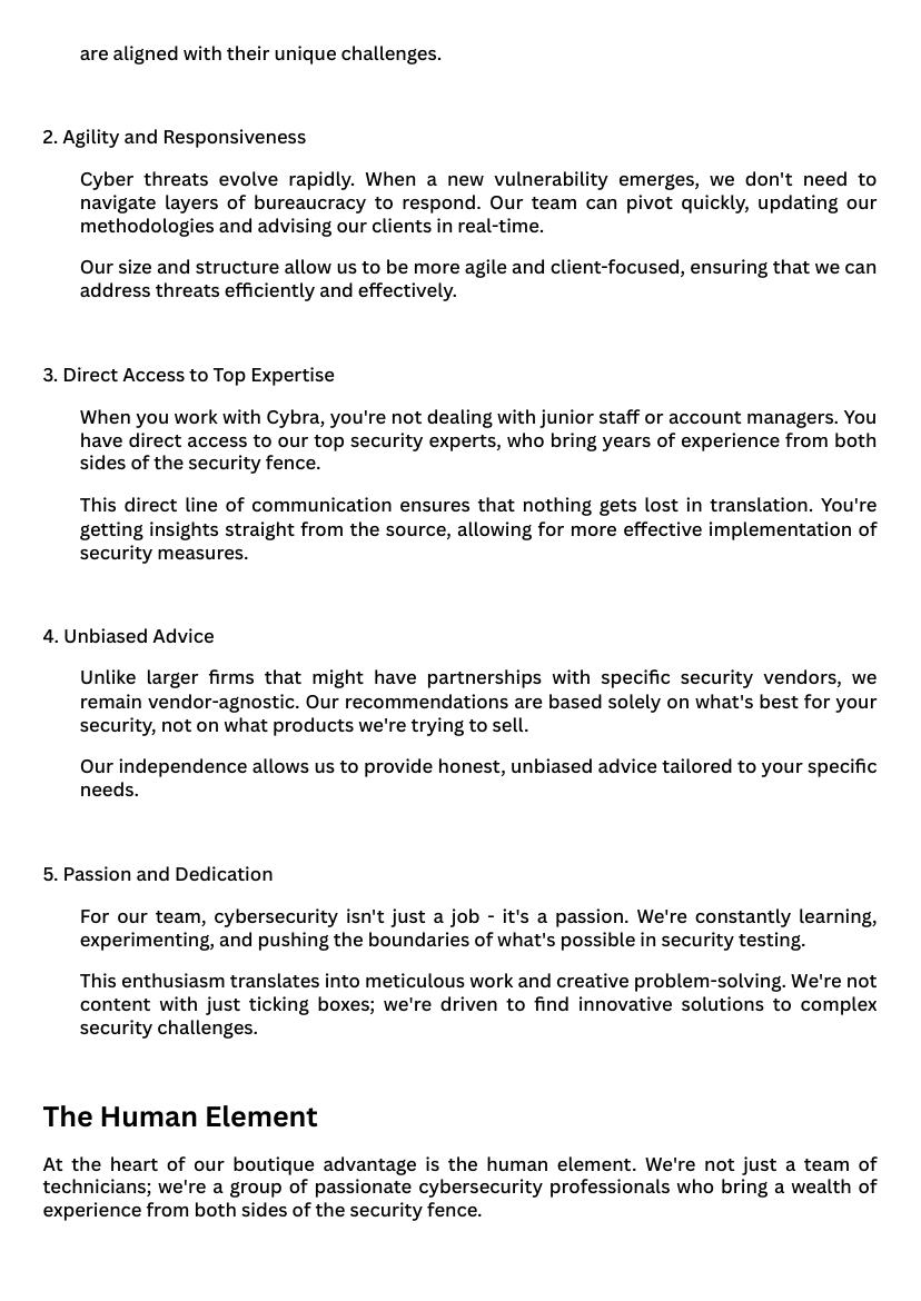 Cybra Security blog article page 2